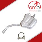 FORD MONDEO GALAXY S-MAX REAR EXHAUST BACK BOX PIPE WITH CLAMP