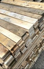 Reclaimed Pallet Wood Free P&P- Wall Cladding Recycled Timber Boards