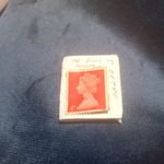 Rare 4D Red Queen Elizabeth Stamp Vintage 1961-1970, SG 733. 