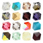 Genuine PRECIOSA Czech Crystal Rondell Bicone Beads * Different Colors & Sizes