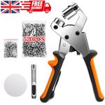 Eyelets Plier Grommet Fixing Hole Punch Tool Craft Kit Leather Tarpaulins cloth