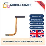 For Samsung Galaxy A26 5G Fingerprint Sensor Cable Flex Home Button - All Colour