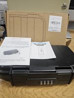 Portable Security Safe Box 4-Digit Combination Lock Waterproof & Shockproof bnb