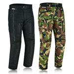 NEW Motorbike Motorcycle Waterproof Cordura Textile Trousers Pants CE Armours