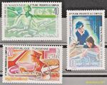 Tunisia Stamps - 5th development plan 1978, Complete Set of 3 Stamps - UMM