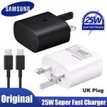 Genuine 25W Super Fast Charger For Samsung Galaxy A05s, A06, A16,A25, A35 A55 5G