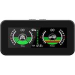 Car Digital Inclinometer M50 Automotive HUD Angle Slope Meter Voltage Monitoring