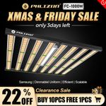 Spider 1000W Commercial Grow Light Full Spectrum Bar w/Samsungled Indoor FC1000