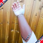 PU Leather Archery Arm Guard Bracer Wristband Wrist Sleeve Medieval/Viking Style