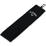 Callaway Golf Trifold Towel, Black