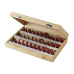 Demo - Router Bit Set + Case 1/2 Tct 30PC Silverline 580422