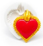 Silicone Mold Forest Heart Cupcake Fondant Art Decor