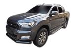Bull Bar Single Spoiler City Bar Fits Ranger 2016-2023 Black