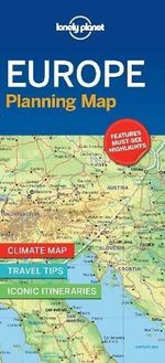 Lonely Planet Europe Planning Map by Lonely Planet Sheet map, folded