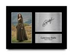 Caitriona Balfe Signed Outlander Pre Printed Autograph Photo Memorabilia Gift
