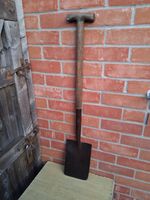 Spearwell Ladies Border Spade, Wooden T Top Handle, Vintage Garden Tool