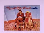 The Supernaturals Postcard And Sticker Smile Original With Uk Tour Dates 1997