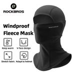 ROCKBROS Balaclava Full Face Mask Outdoor Windproof Thermal Spring Fleece Mask