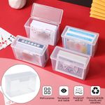 4-32 Pcs Playing Deck Card Storage Box Plastic Card Boxes Organizer Snap Closed