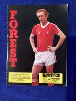 Nottingham Forest V FC Vorwaerts Programme UEFA Cup 1st Round 1983