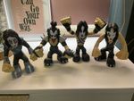 KISS Hotter Than Hell Gruntz – Complete Set of 4 Figures  (unboxed)