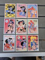 CHOPPER CHICKS OF MARS 1997 Studio E (9) Card Non-Sports Promo Set