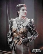 TERRY FARRELL SIGNED 10 X 8 STAR TREK DEEP SPACE NINE PHOTO - Jadzia Dax