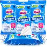 220-1760 Antibacterial Bathroom Wipes Wet Multi Surface Cleaning Anti Bac Bulk