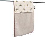 Roller towels cotton Bees Hand Towel Kitchen 100% Cotton With Rivets 96*28cm