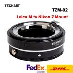 TECHART TZM-02 Lens Mount Adapter for Leica M Mount to Nikon Z6II Z7II Z5 Z6 Z7