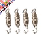 4 Pieces 55mm Exhaust spring Pipe Muffler Springs Swivel 55mm Motorcycle E