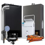 16/12/6L LPG Propane Gas Tankless Instant Hot Water Heater Smart control+shower