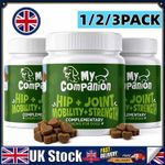 1-3PCS MyCompanion Hip & Joint Supplement for Dogs 120 Chicken Flavour Chews*UK