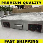 29“ Electric Hot Plate Griddle Countertop Flat Top Grill for Commercial Kitchen