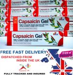 Capsaicin Gel Rheumatoid Osteoarthritis Pain Capsicum Cream UK SELLER & LOCATION