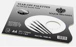 Palette Artist Tear Off  Use with  Oil & Acrylic Paint 40 A4 Sheets Disposable 