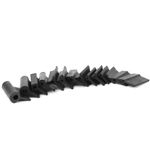 14pcs Sanding Block Rubber Sandpaper Mat Flexible Contour Polishing Pad Woodwor