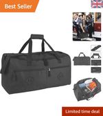 55L Cricket Duffle Bag for Travel & Gym - Adjustable Shoulder Strap