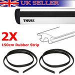 2x 150cm Rubber Strip Replacement For Thule Wingbars Edge 9595 9592 Aerobars 861