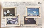 SPACE AIRCRAFT THEMATIC TOPIC STAMPS 1976 1 PAGE FROM OLD APPROVAL BOOK 05050424