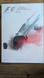 🏁 2015 F1 Austrian Grand Prix Official Race Programme 🏁 