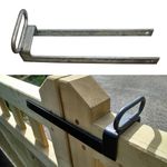 Heavy Duty Throw Over Gate Loop with Lifting Handle for 3" Wide Field Farm Gates