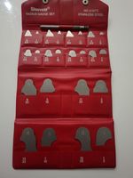 Starrett No. S167 C Stainless Steel Radius Gauge Set - Read description!