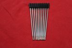 Woodturning Ballpoint Pen Refill Black Refils x 10  Slimline Comfort Streamline