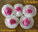 10 X Small Campingaz Type Lamp Mantles Double Tie on Gaz Gas lantern Mantles 