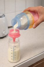 3 Layer Baby Milk Powder Dispenser Formula Storage Snack Container Portable