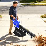 6000W Leaf Blower and Vacuum 3 in 1 Garden Vacuum Shredder Mulcher 6 Speeds