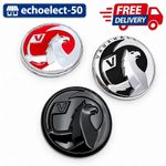 BLACK 3D METAL CAR VAUXHALL LOGO BADGE STICKER OPEL CORSA ASTRA MOKKA INSIGNIA