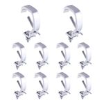10x Stage Light Hook Clamp Bracket Hangings for DJ Disco Bar Light Aluminum