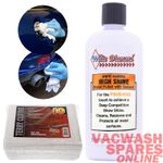 WHITE DIAMOND *HIGH SHINE* METAL POLISH AND SEALANT *10 TERRY CLOTHS INCLUDED*
